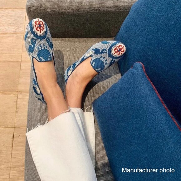 Rothy’s The Loafer Round Toe Flats in Retired Moroccan Teal 6 - Picture 10 of 10